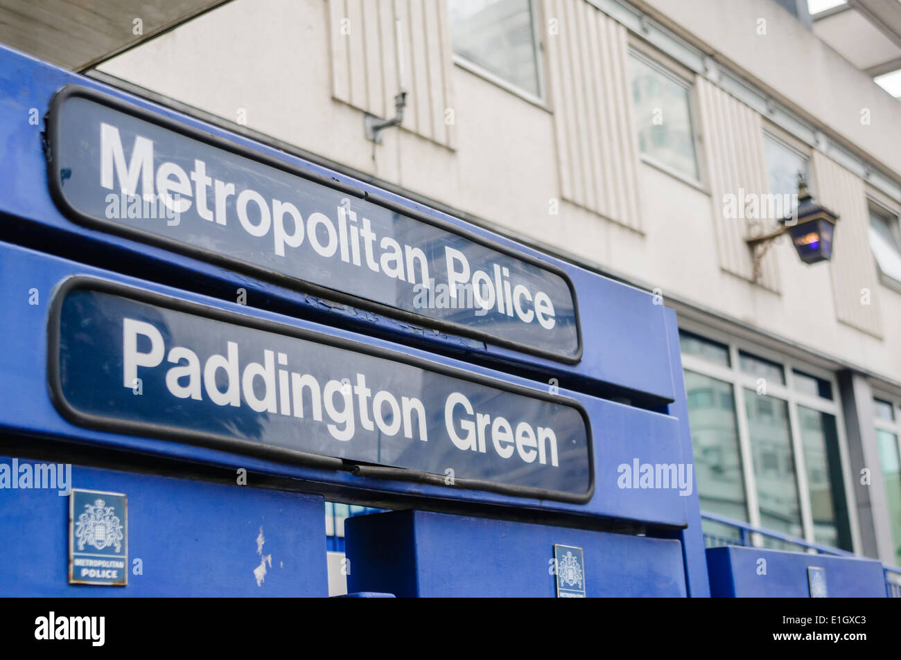 Paddington Green Metropolitan Police Station Stock Photo