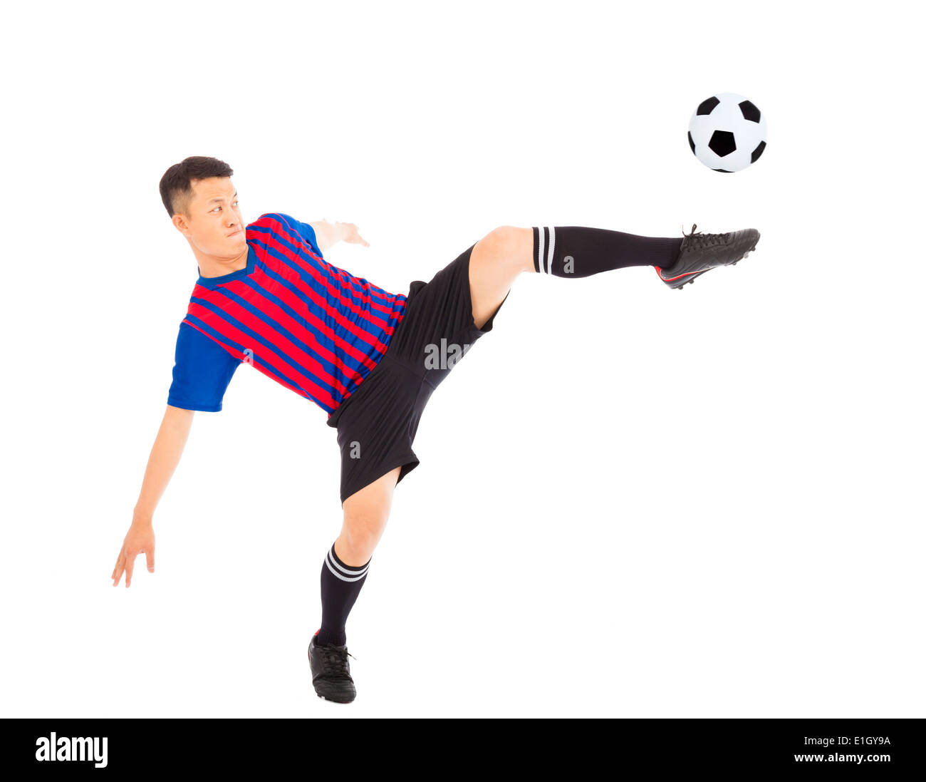 Happy soccer player hires stock photography and images Alamy