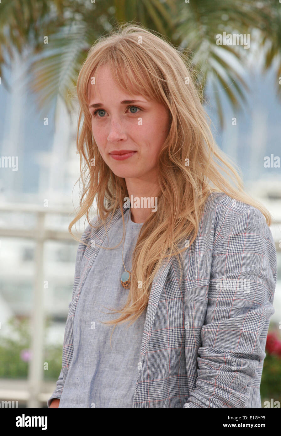 Actress Ingrid Garcia-jonsson at the photo call for the film Beautiful Youth (Hermosa Juventud) at the 67th Cannes Film Festival Stock Photo