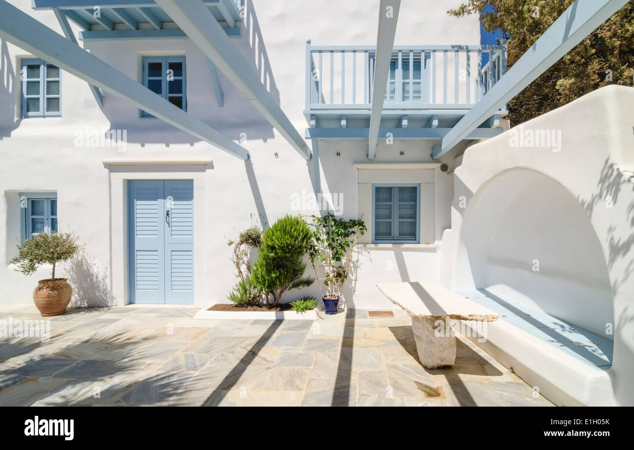 Greek island cycladic house design hi-res stock photography and images -  Alamy