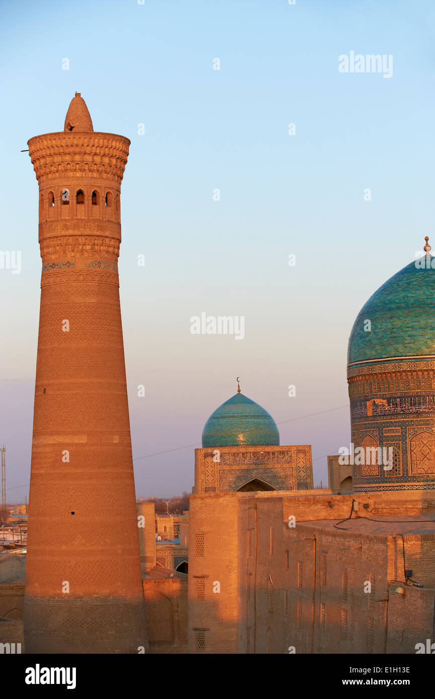Uzbekistan, Bukhara, Unesco world heritage, Kalon mosque Stock Photo