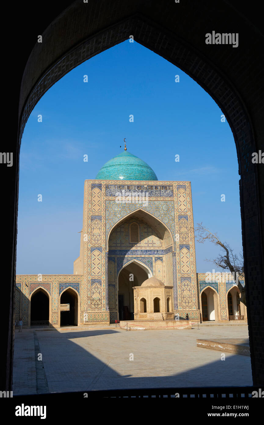 Uzbekistan, Bukhara, Unesco world heritage, Kalon mosque Stock Photo
