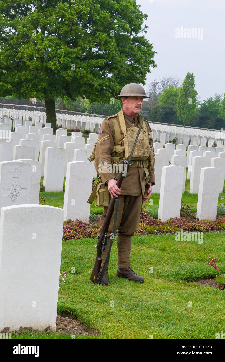 soldier of the first world war Stock Photo