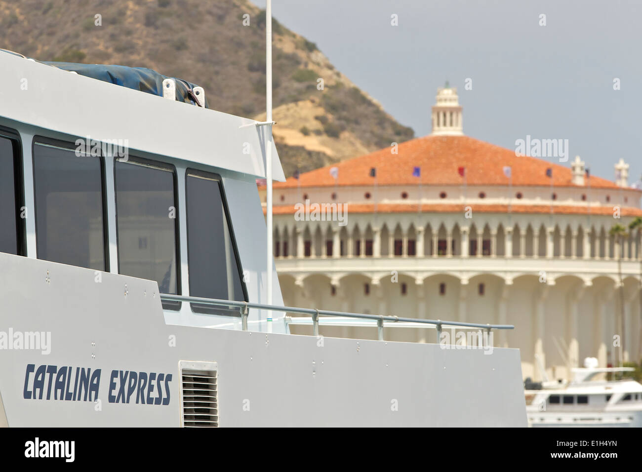 Catalina Express Ferry and The Casino, Avalon, Catalina Island