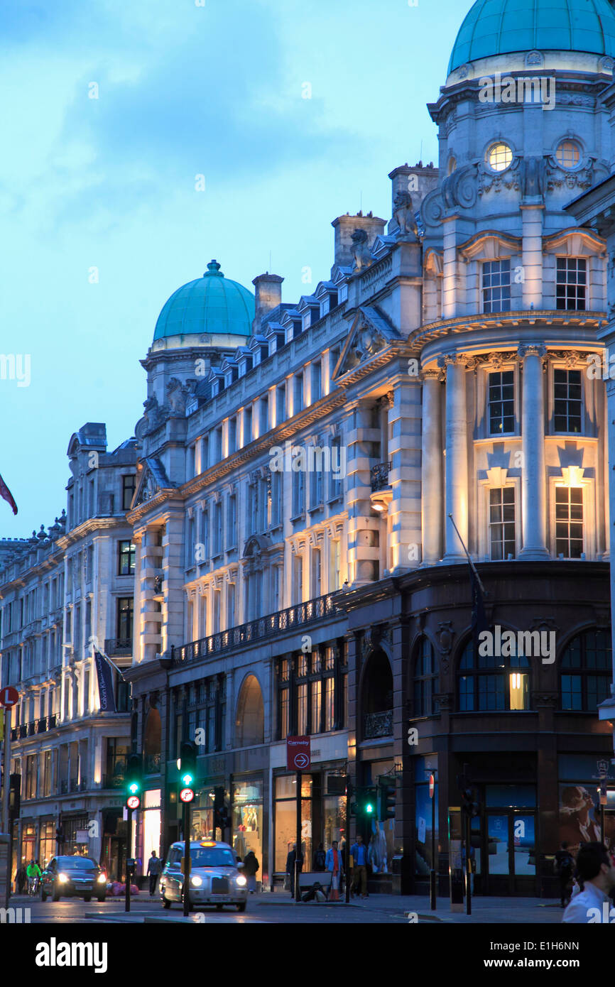 UK, England, London, Regent Street, shops, architecture Stock Photo - Alamy