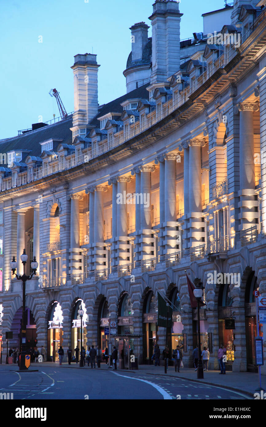 UK, England, London, Regent Street, shops, architecture Stock Photo - Alamy