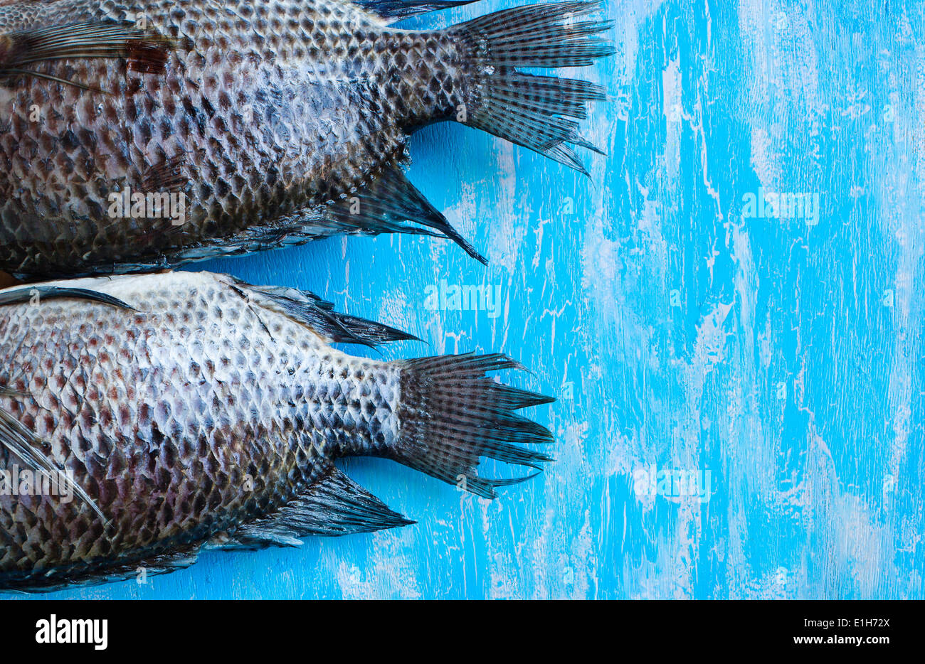 Tail Tilapia fish Stock Photo