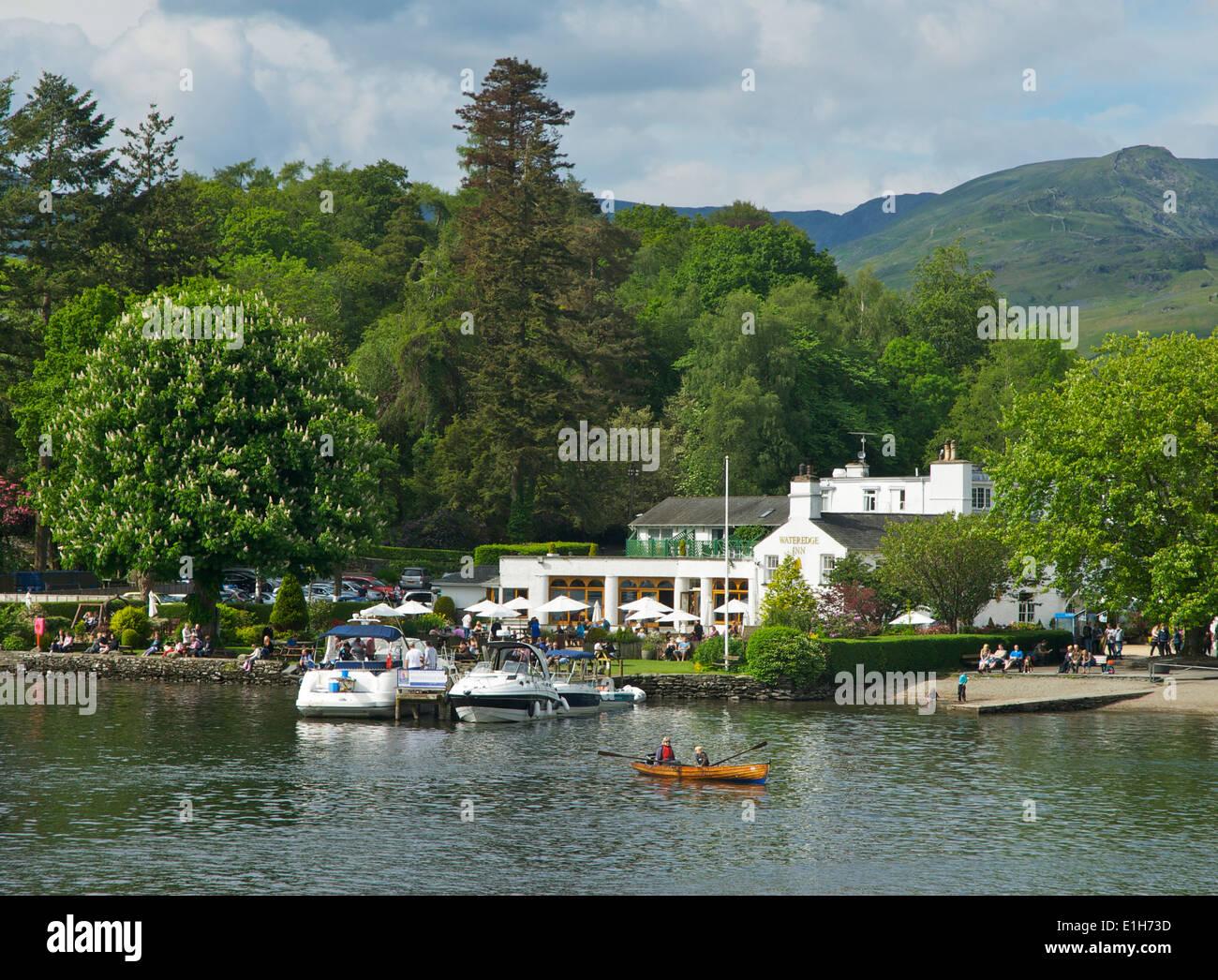 The Wateredge Inn, Waterhead, Lake Windermere, Lake District National