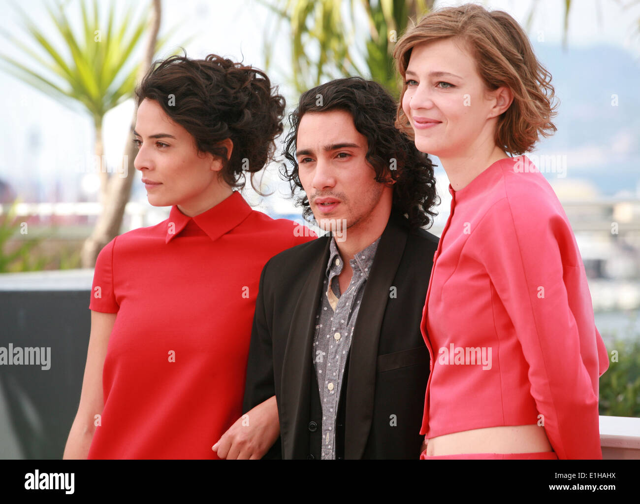 Nailia Harzoune, Rachid Youcef and Céline Sallette at the photo call