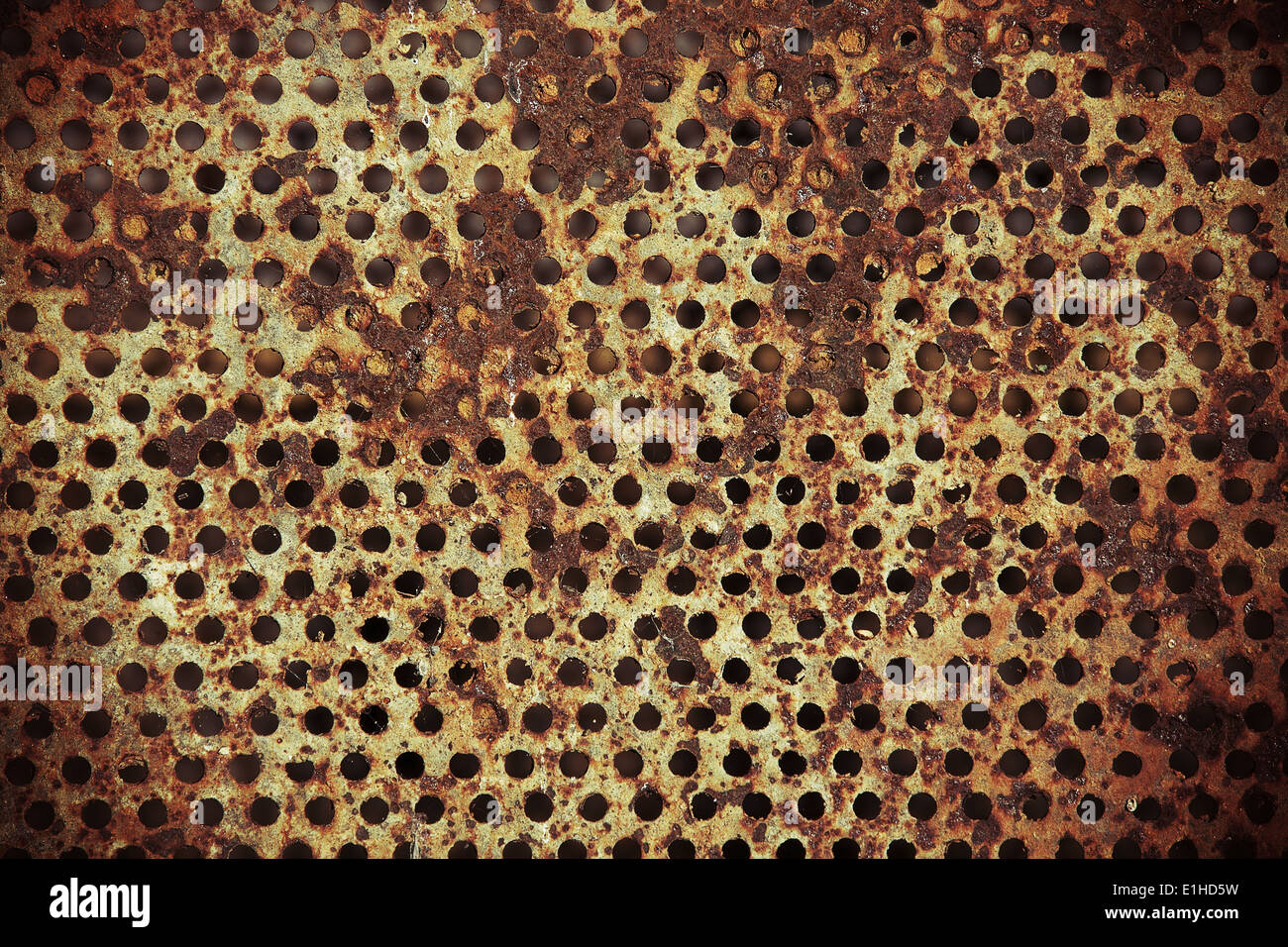 Rusty metal background grid Stock Photo - Alamy