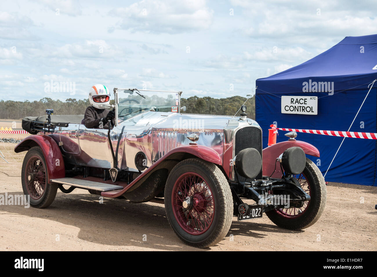 Vintage race car, Victoria, Australia Stock Photo Alamy