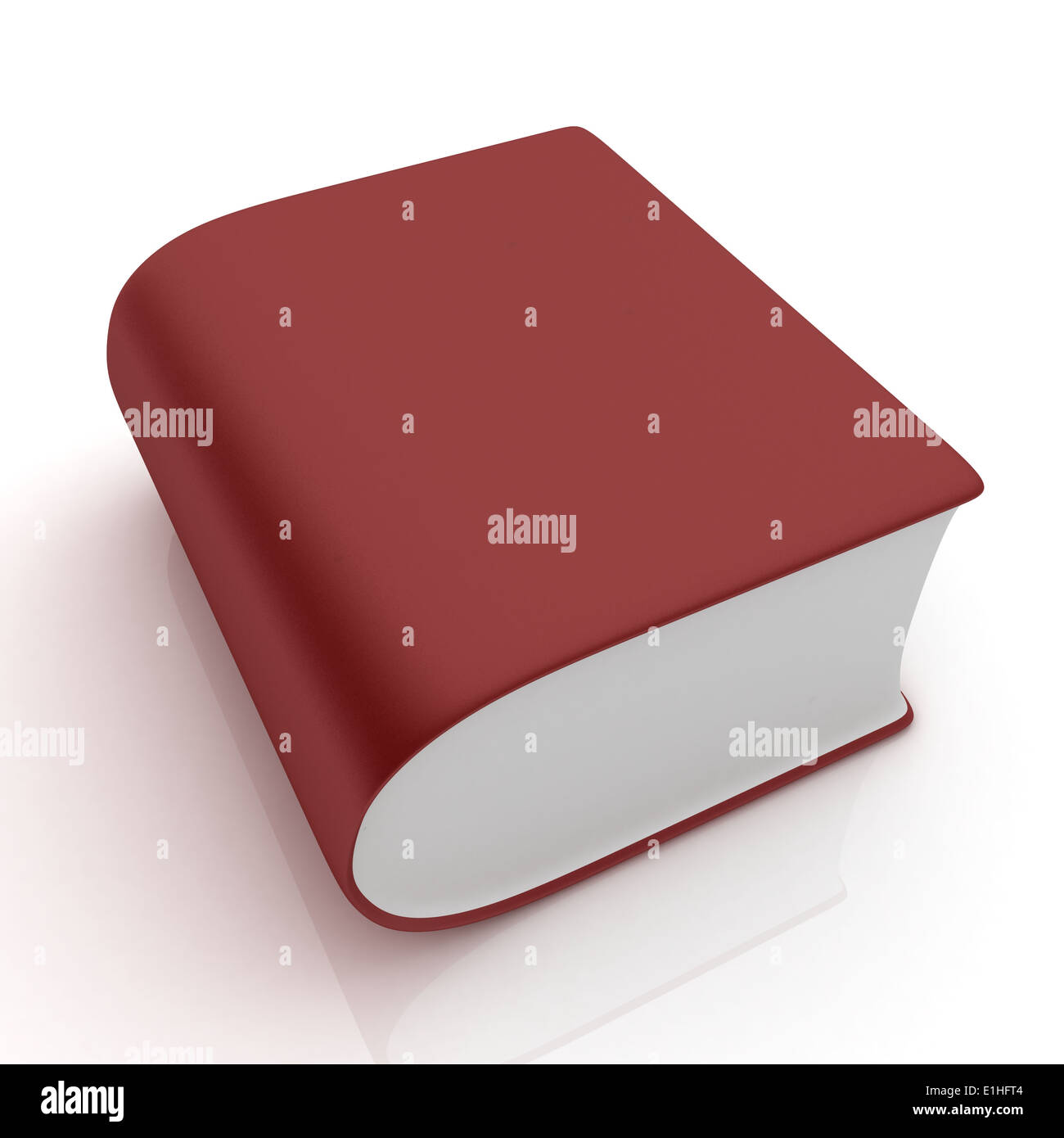 Glossy Book Icon isolated on a white background Stock Photo - Alamy