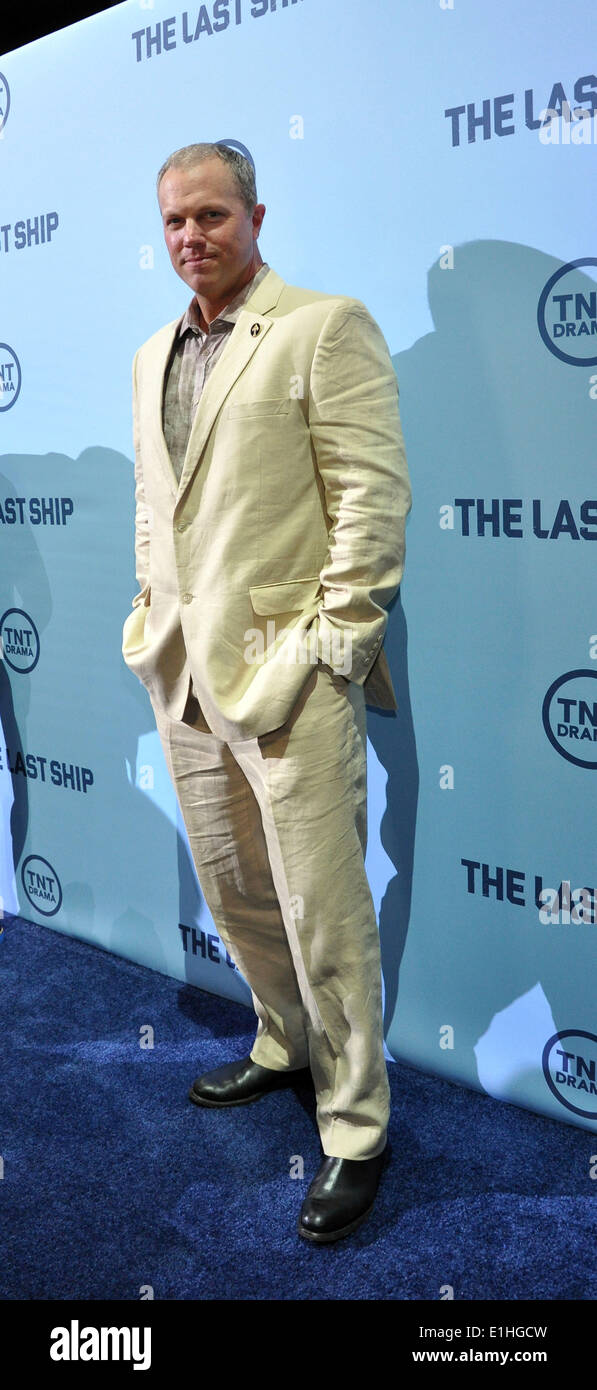 Washington, Dc, USA. 4th June, 2014. Actor ADAM BALDWIN arrives for the premiere of TNT's 'The Last Ship' at the NEWSEUM. Credit:  Tina Fultz/ZUMAPRESS.com/Alamy Live News Stock Photo