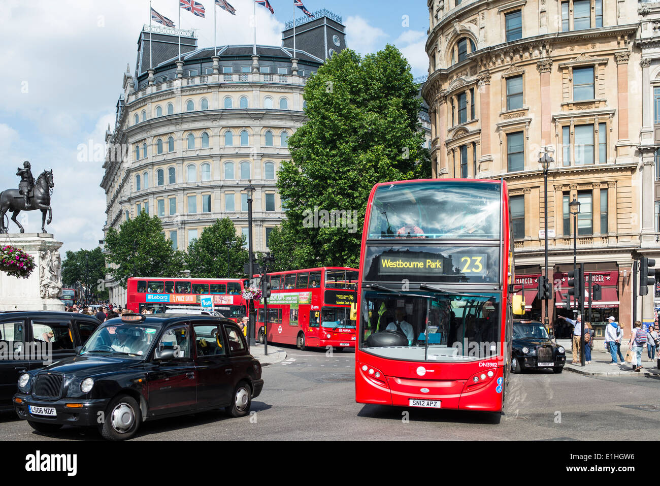 Trafalgar Square, London Stock Photo - Alamy