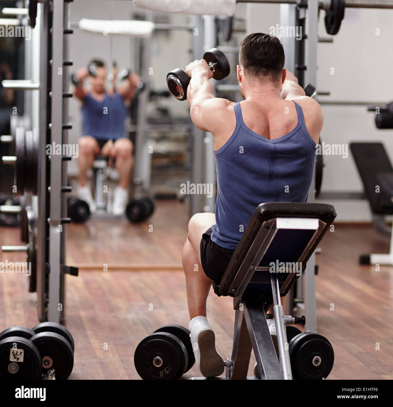 Working out in front of a mirror new arrivals