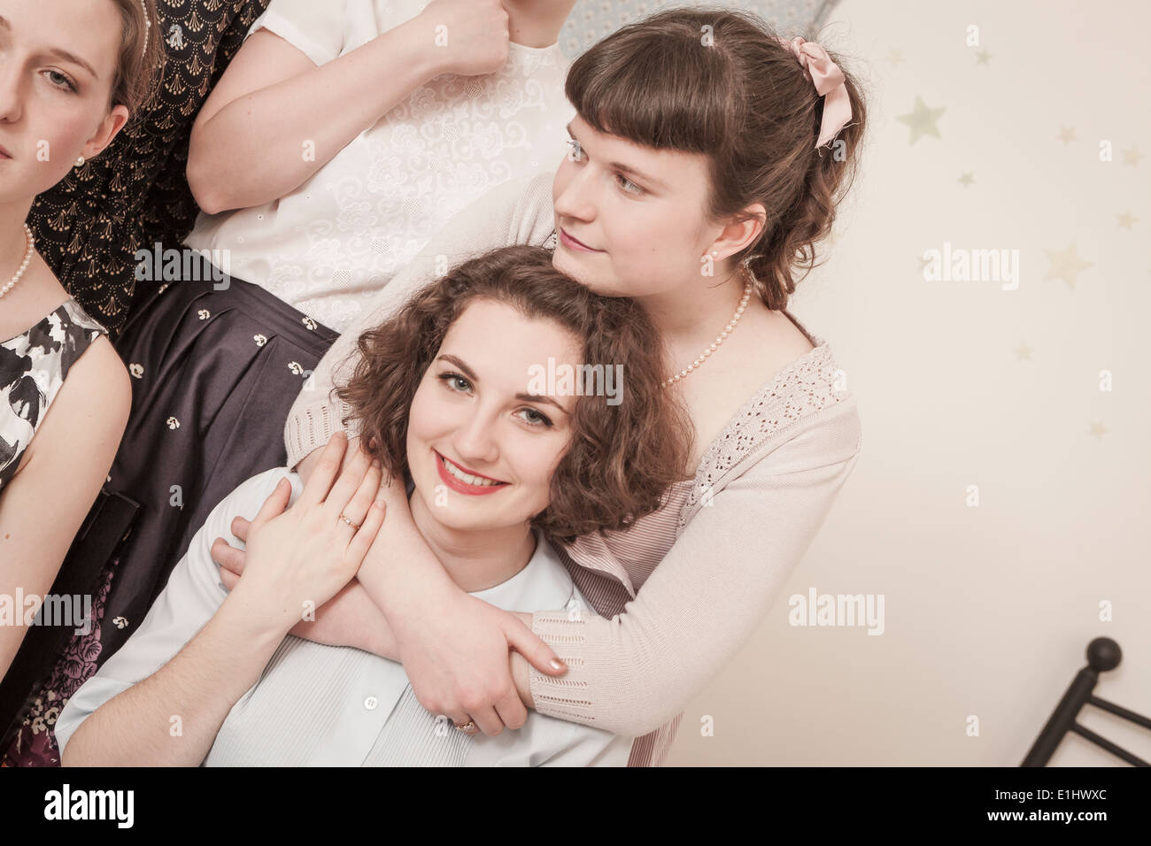 young-female-in-vintage-hi-res-stock-photography-and-images-alamy