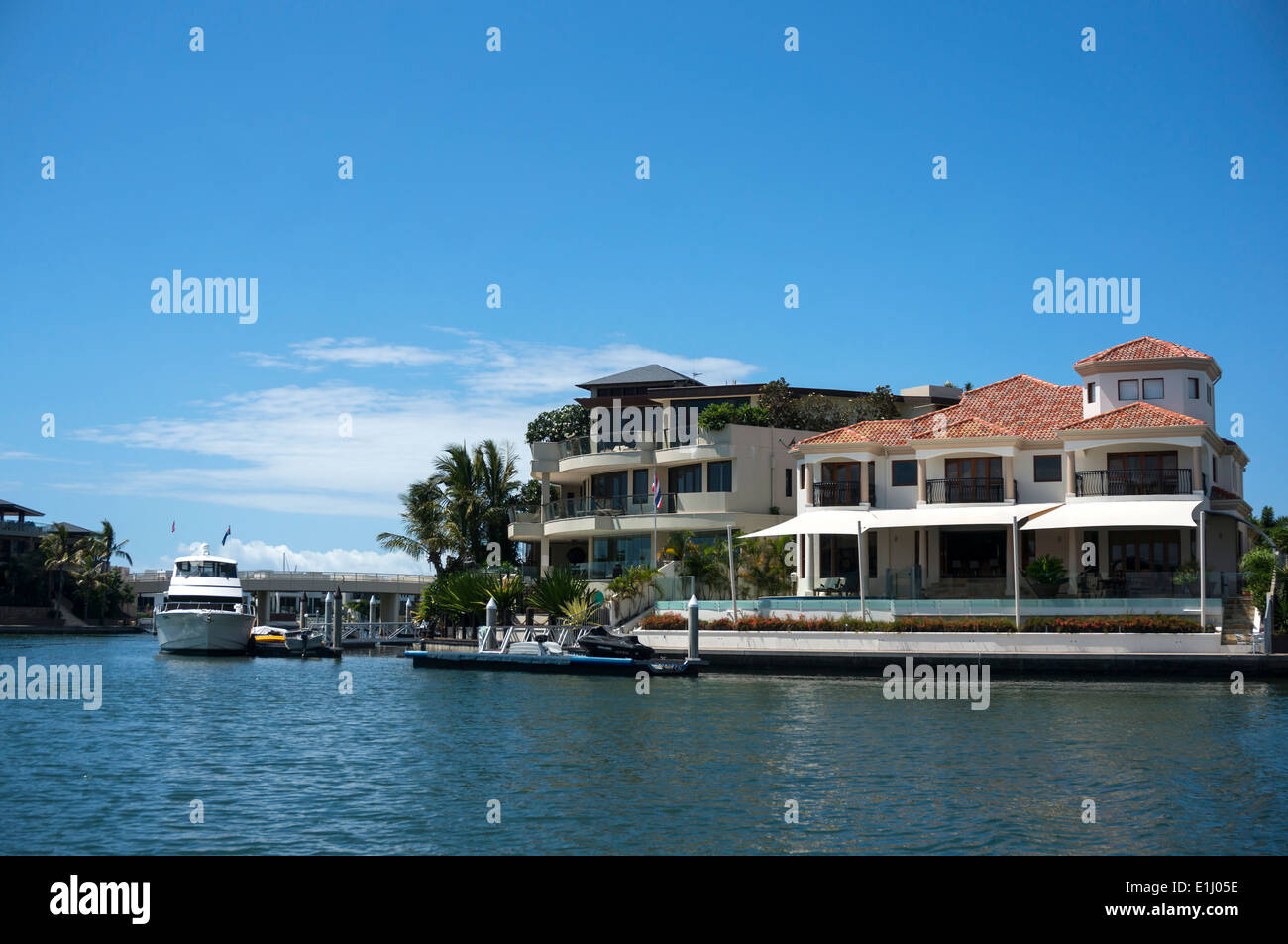 Sovereign Island, Gold Coast, Australia Stock Photo Alamy