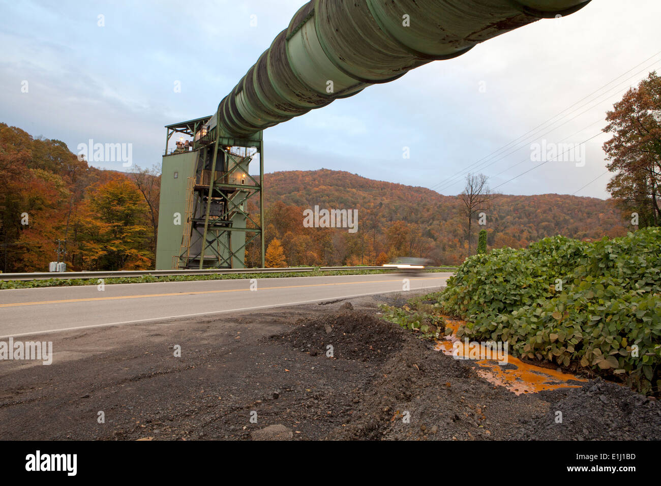coal mining deep wise virginia appalachia appalachian Stock Photo Alamy