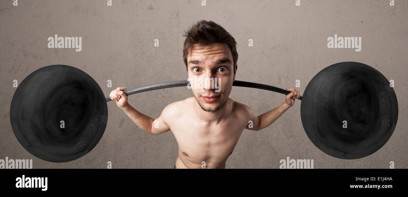 Weightlifter funny hi-res stock photography and images - Alamy