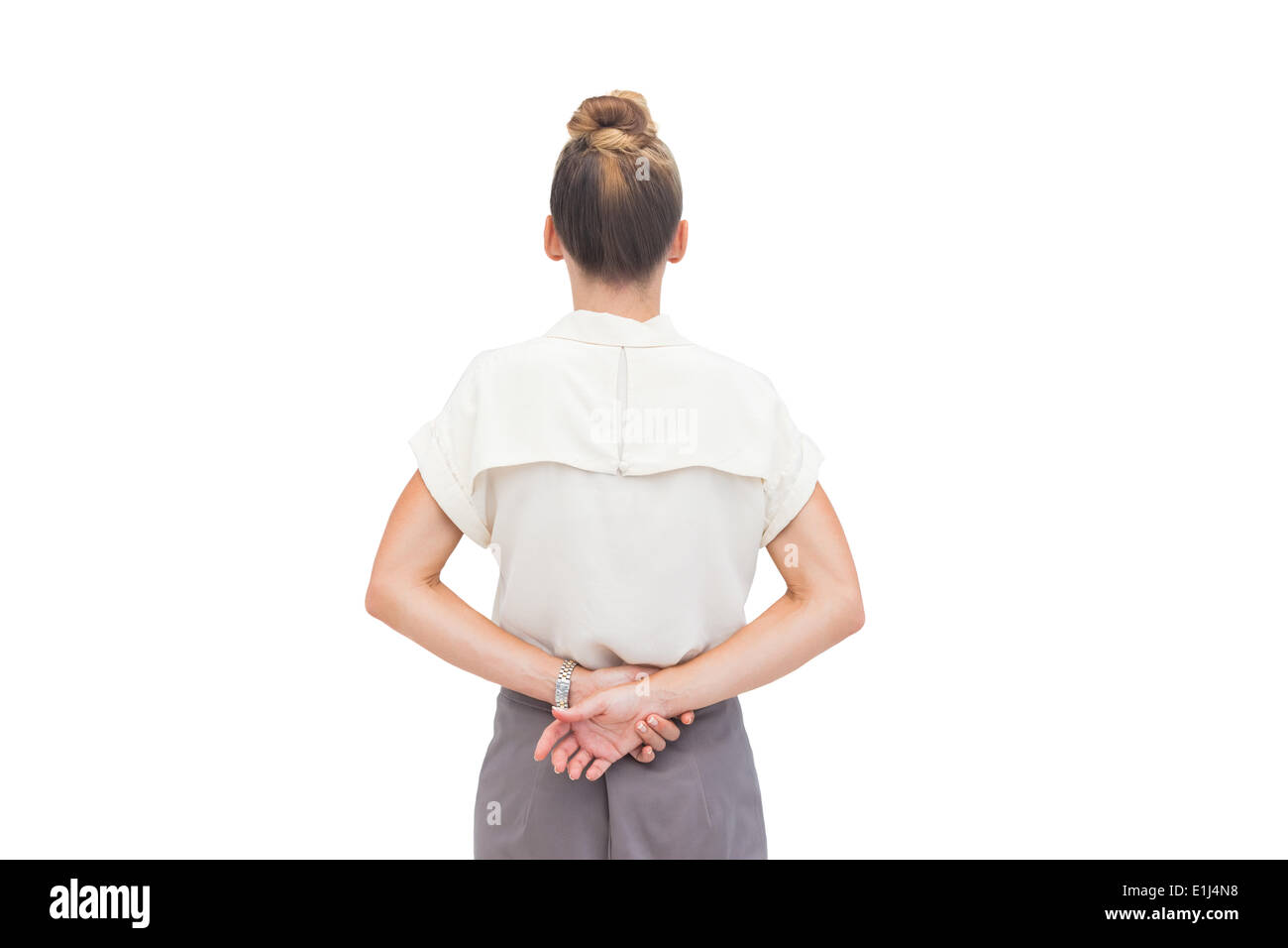 Woman tied behind her back hires stock photography and images Alamy