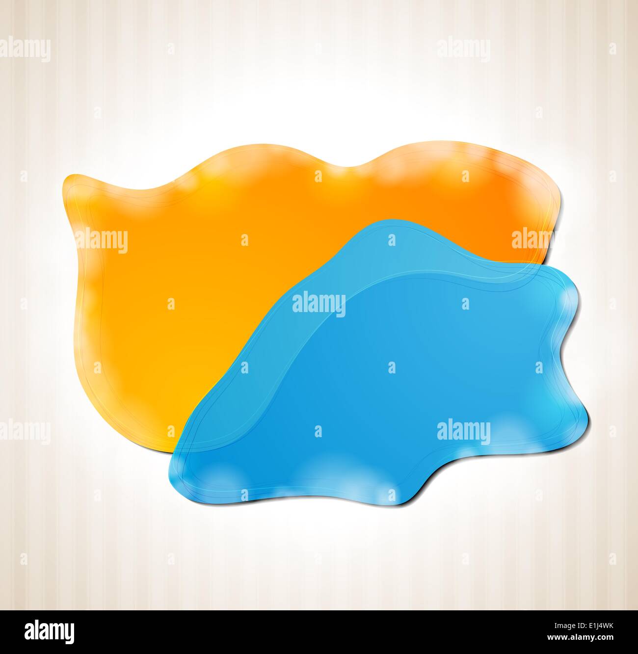 Colourful shiny shapes Stock Photo - Alamy