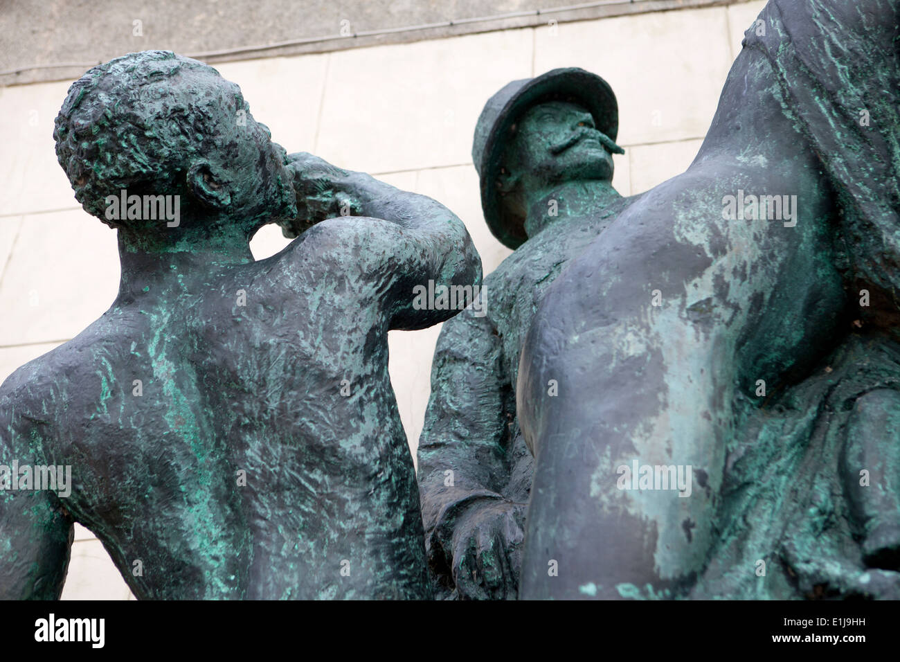 statue of king Leopold, ostend, Belgium Stock Photo Alamy
