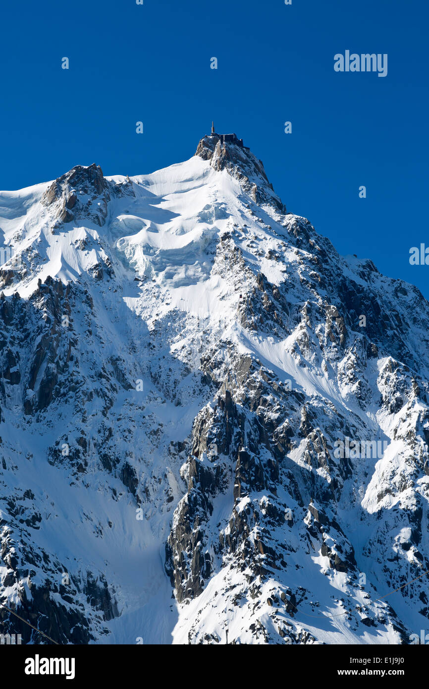 Aiguille du midi tower hi-res stock photography and images - Alamy