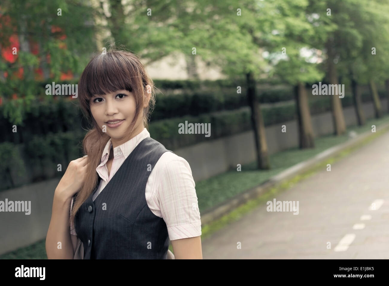 Attractive japanese woman hi-res stock photography and images - Alamy