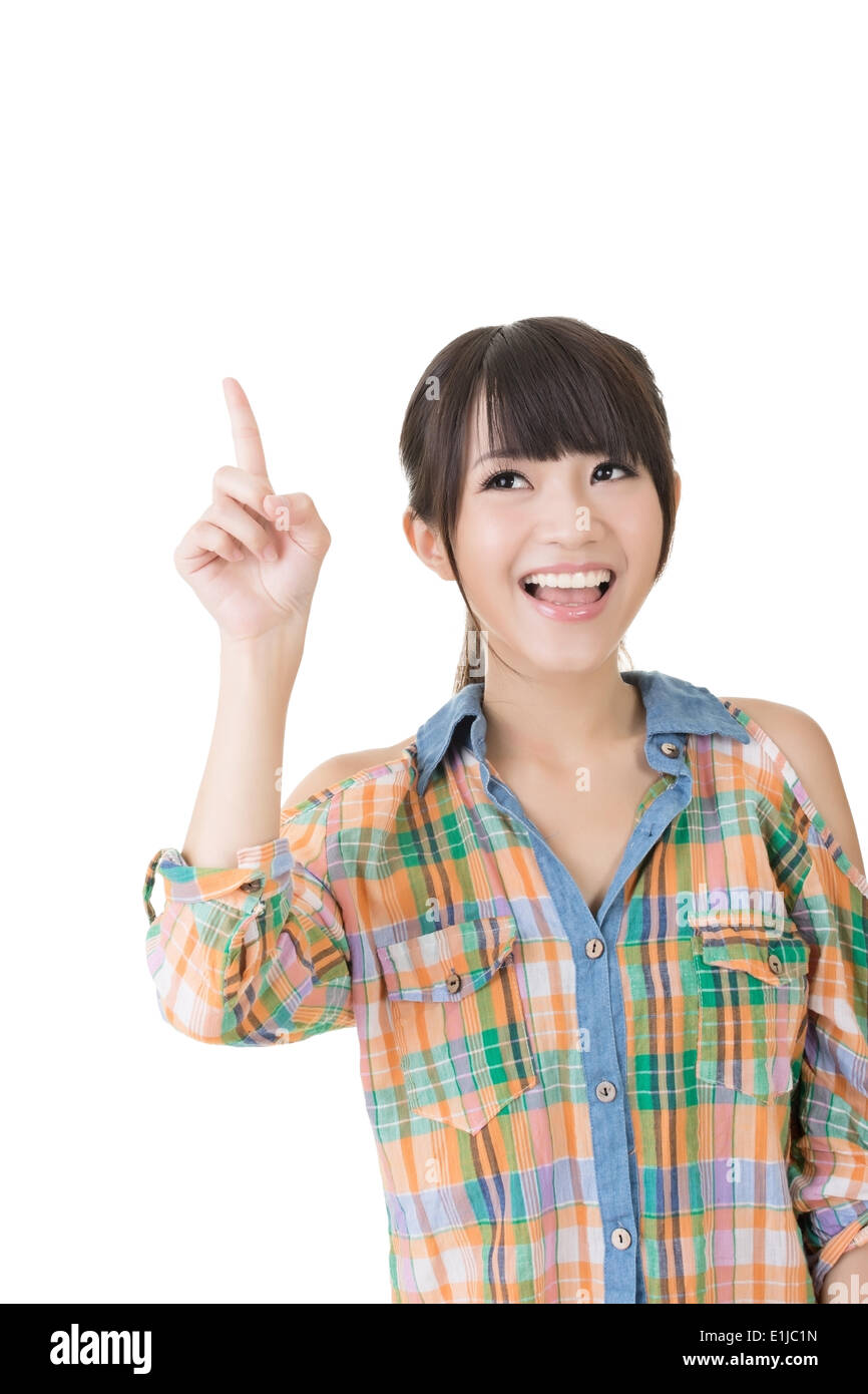 Pretty asian model young teenager hi-res stock photography and images ...