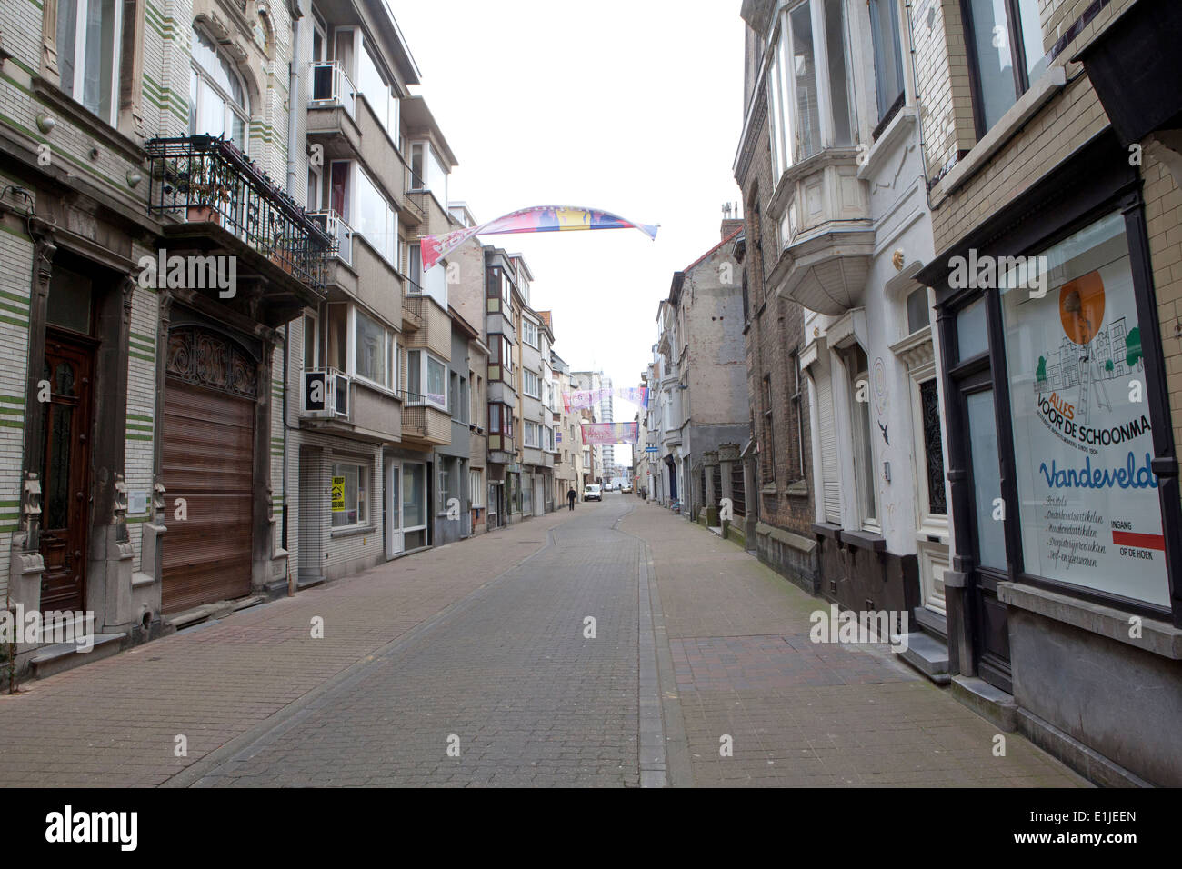 street scenes ostend belgium Stock Photo