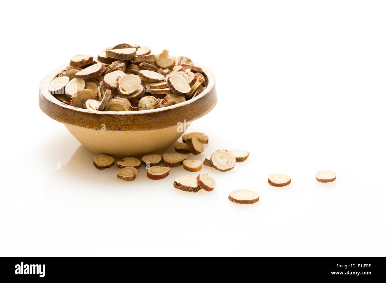 Traditional Chinese medicine liquorice root Stock Photo Alamy
