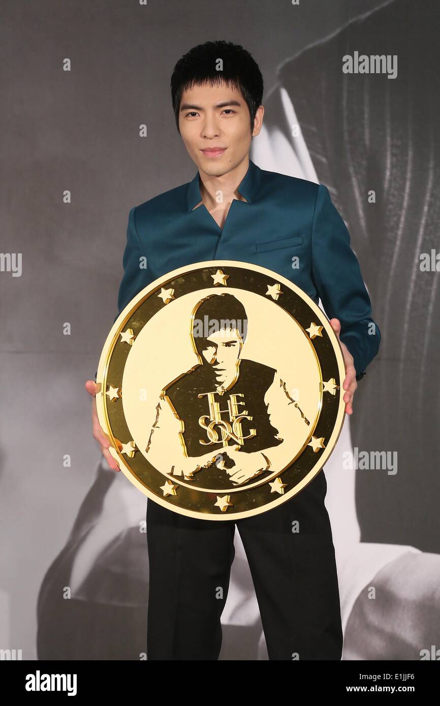 Singer Jam Hsiao releases his new album The Song in Taipei, China on