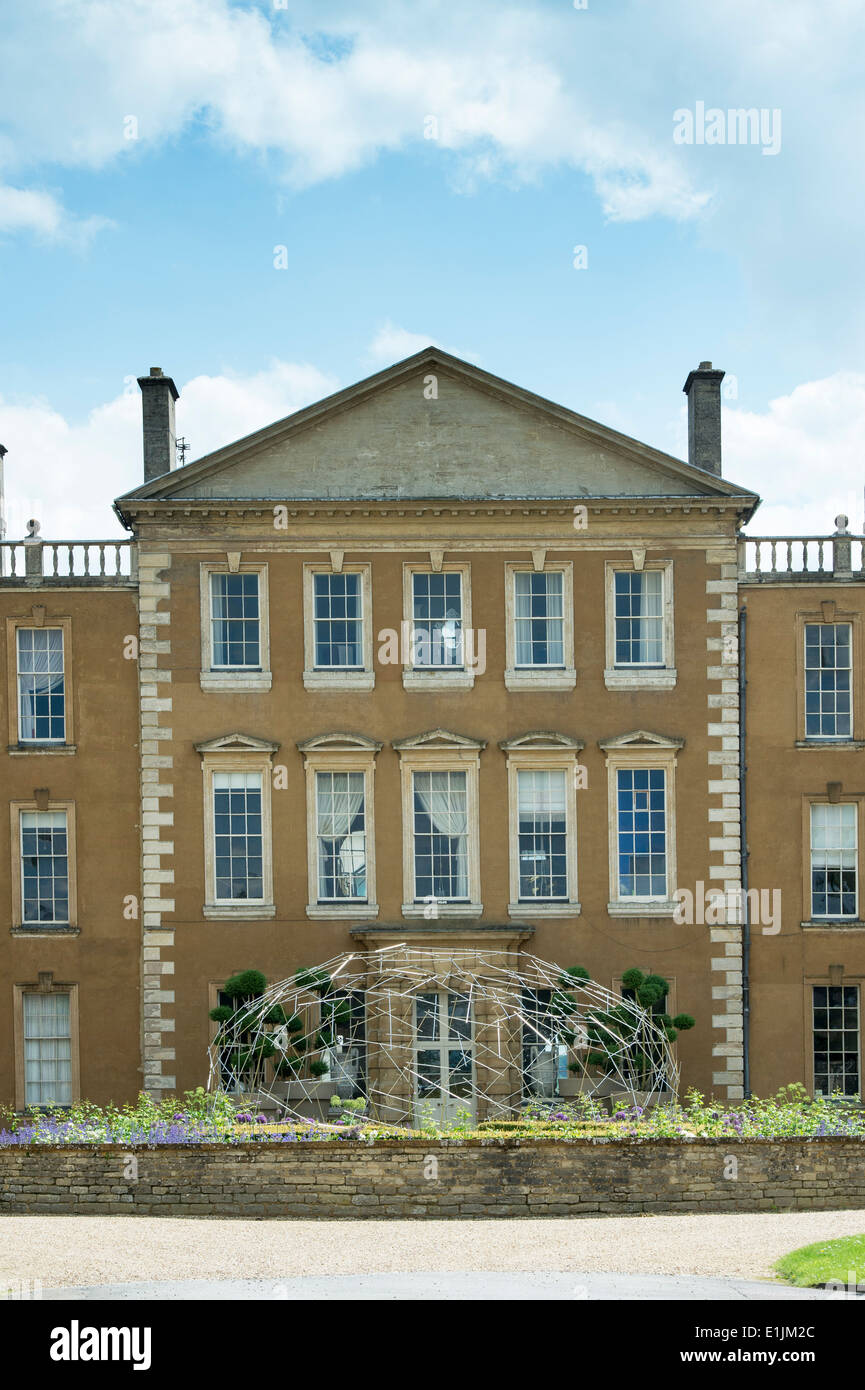 Aynho Park, Grade I listed 17th century country house. Aynho, Northamptonshire, Oxfordshire Stock Photo