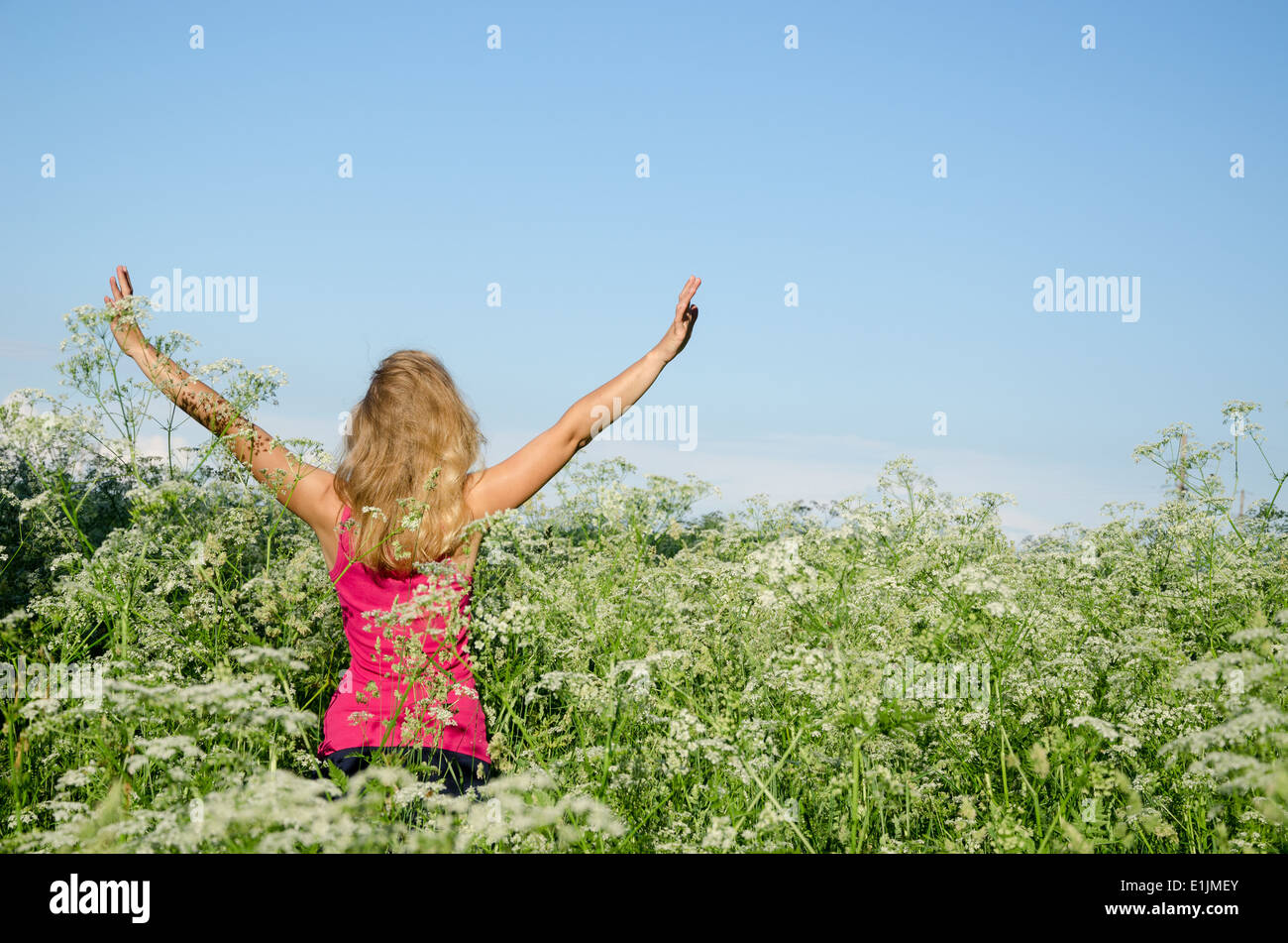 Woman back view hi-res stock photography and images - Alamy