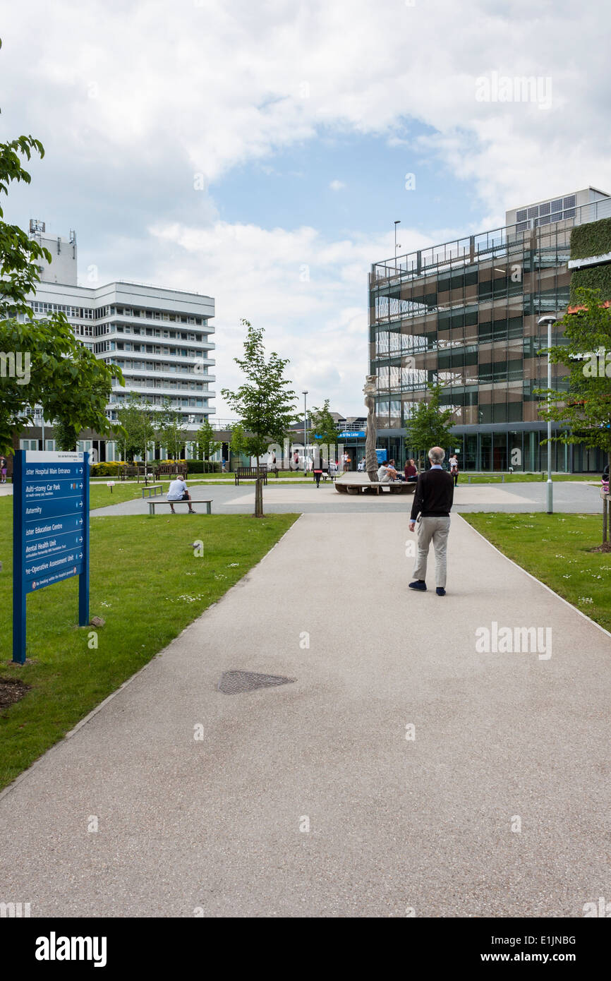 Exterior of Lister Hospital, Stevenage, Hertfordshire, England, GB, UK