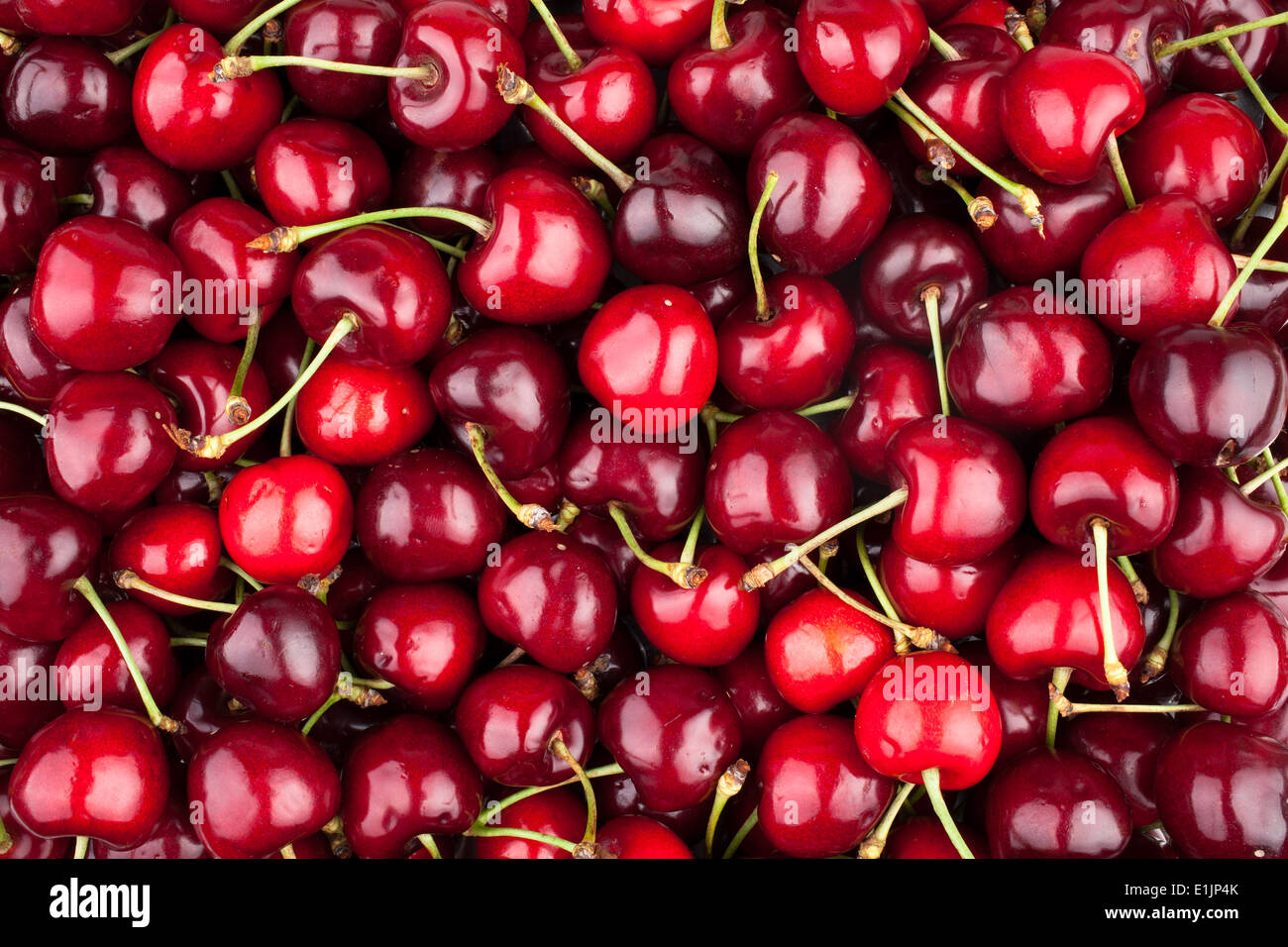 cherry background Stock Photo