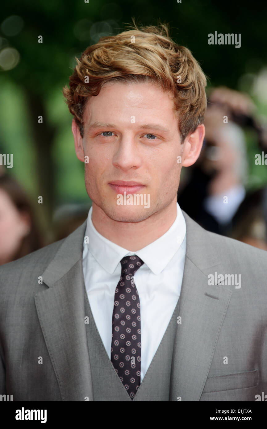James Norton arrives for the UK premiere of Belle Stock Photo Alamy