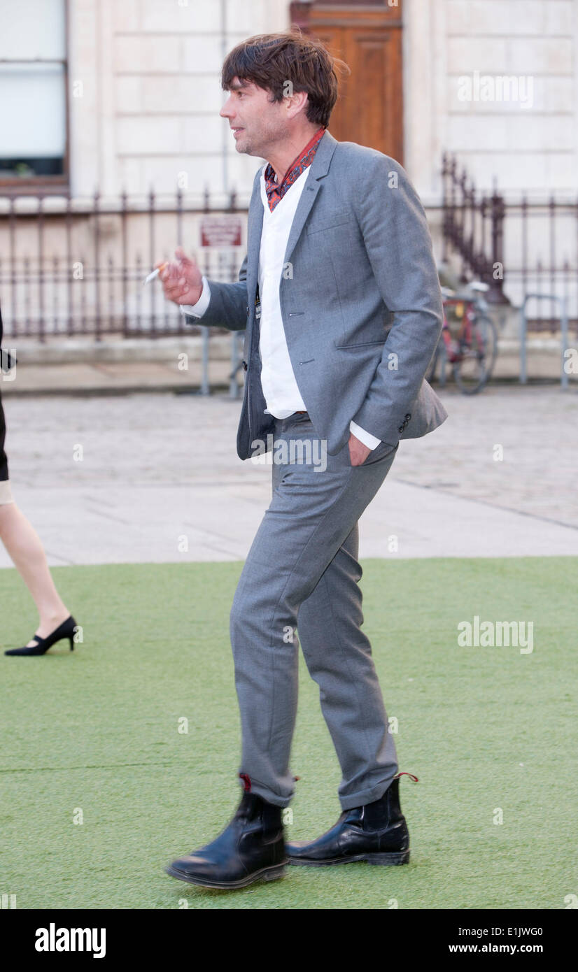 Alex James at the Royal Academy Summer Exhibition Party at Royal Academy, Piccadilly, London, UK on June 4th 2014 Photo by Brian Jordan Stock Photo