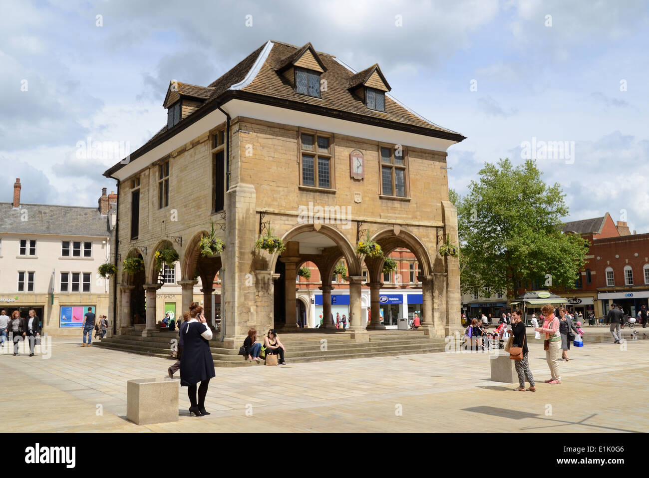 The Guildhall, Cathedral Square, Peterborough Stock Photo