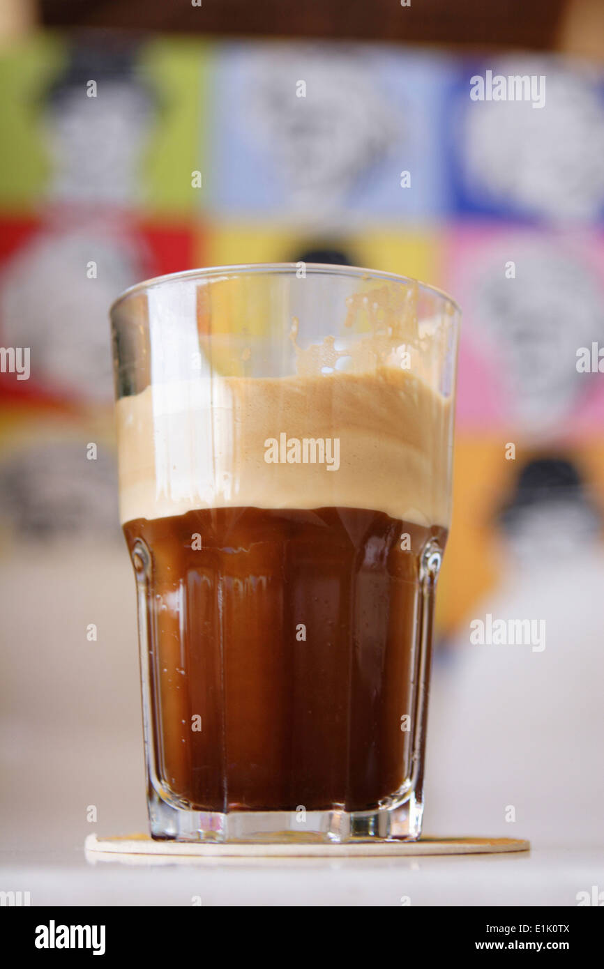 Frappe, Coffee, Rhodes Island Rhodes town ,Greece Stock Photo Alamy