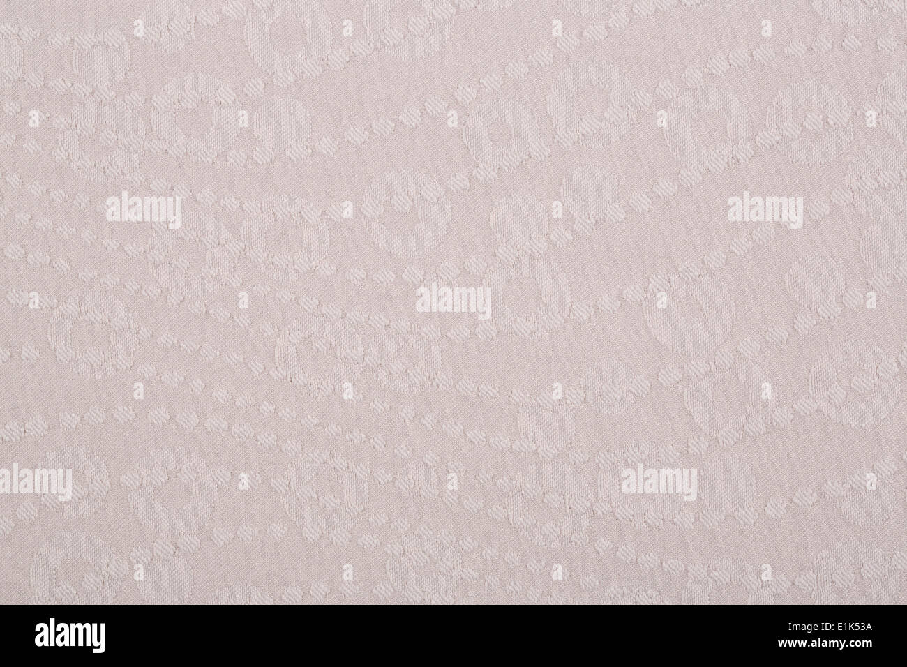 Beige fabric with abstract pattern, a background or texture Stock Photo
