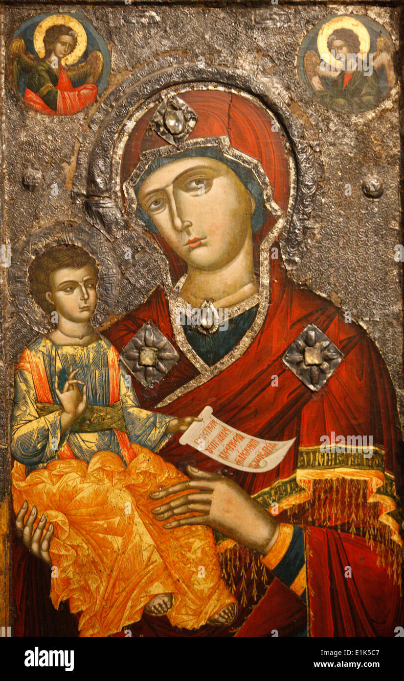 Icon by Onufri (16th century) Stock Photo