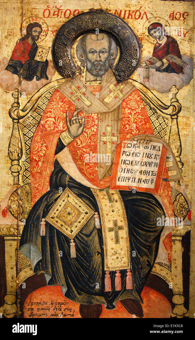 Icon by Onufri (16th century) Stock Photo