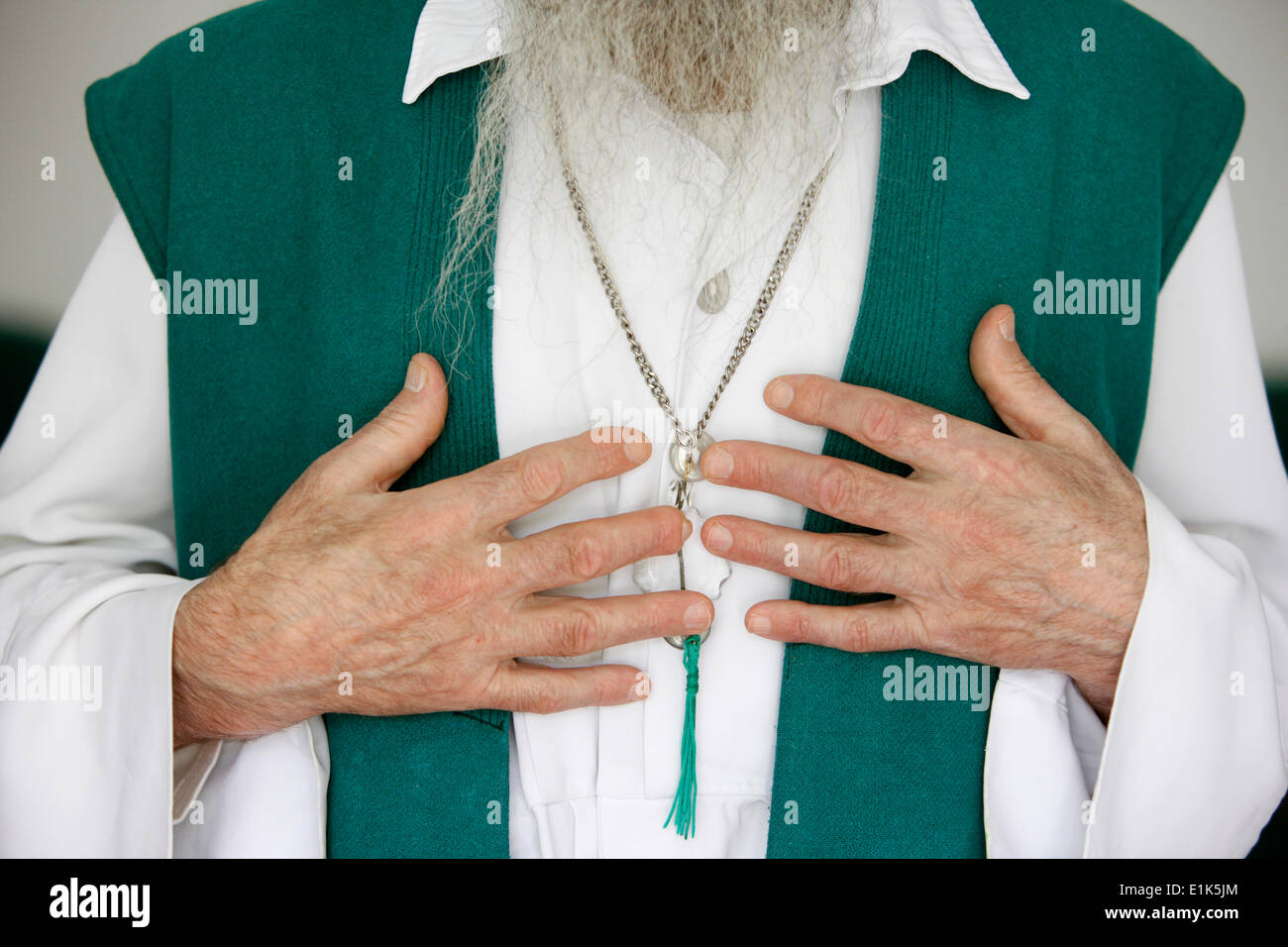 Baba Faik Bektachi leader Stock Photo