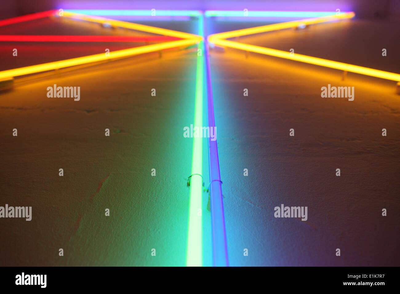 Neon lights Stock Photo