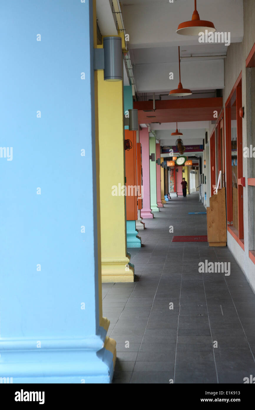 Shopping arcade Stock Photo