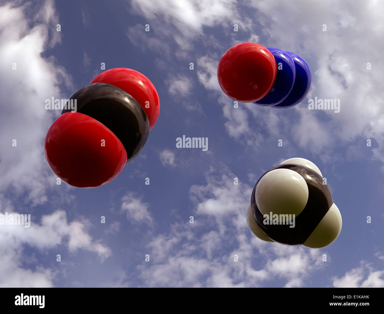 Carbon Dioxide Molecule High Resolution Stock Photography and Images