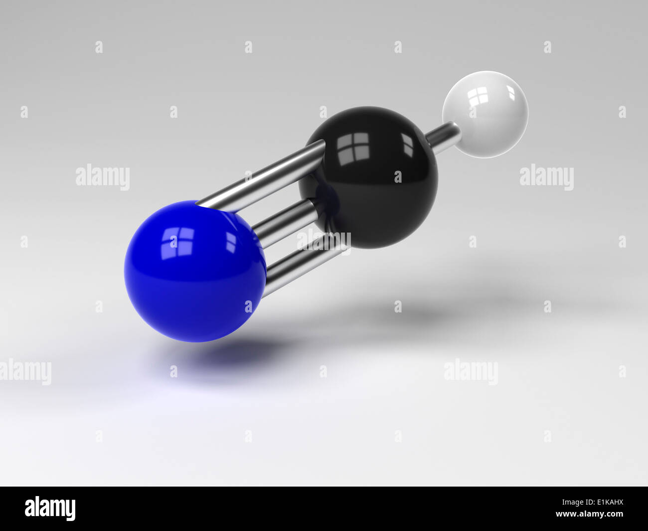 Molecular Structure Of Hydrogen Cyanide Molecule Showing Carbon Stock molecular-structure-of-hydrogen-cyanide-molecule-showing-carbon-stock