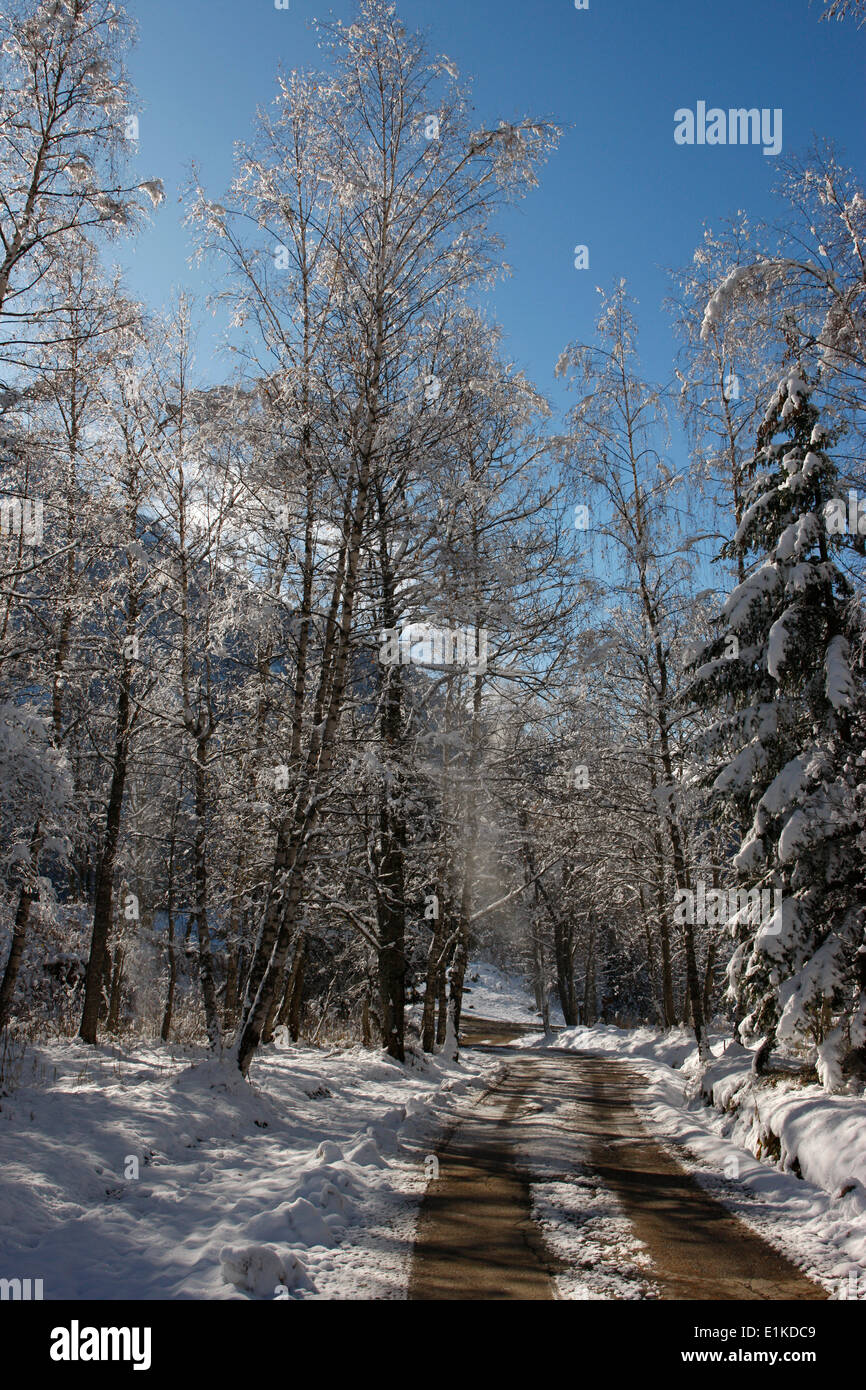 The snowy mountain hi-res stock photography and images - Alamy