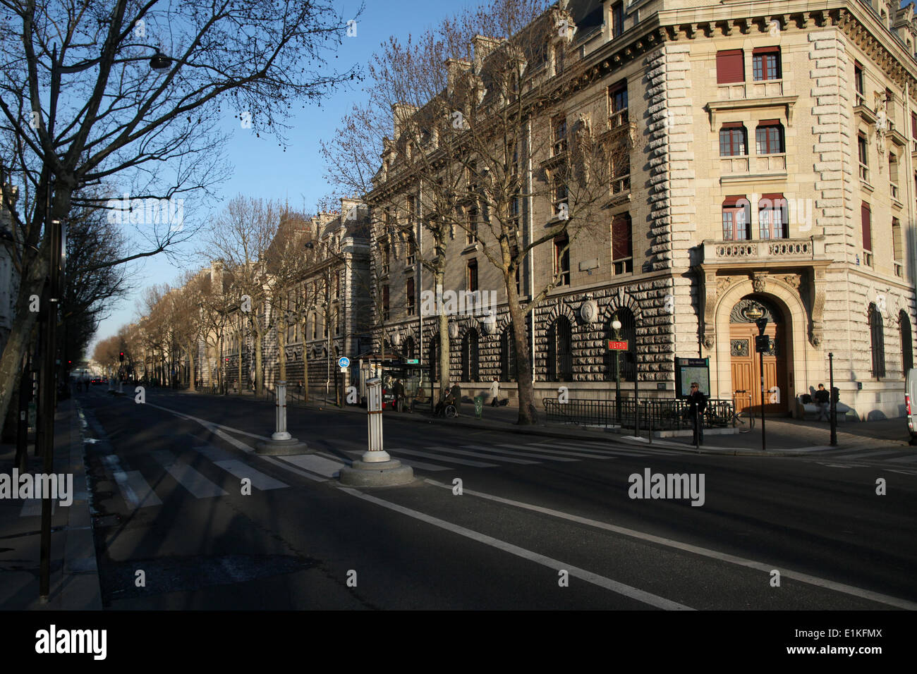 Henri-IV boulevard Stock Photo